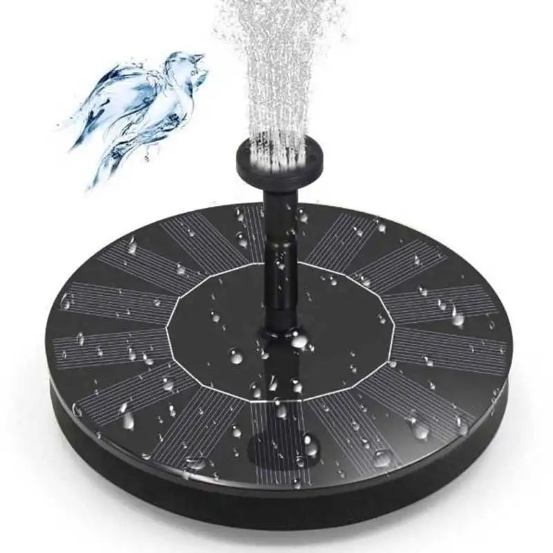 SolarFountain - Udendørs Solvandpumpe Flydende Havefontæne