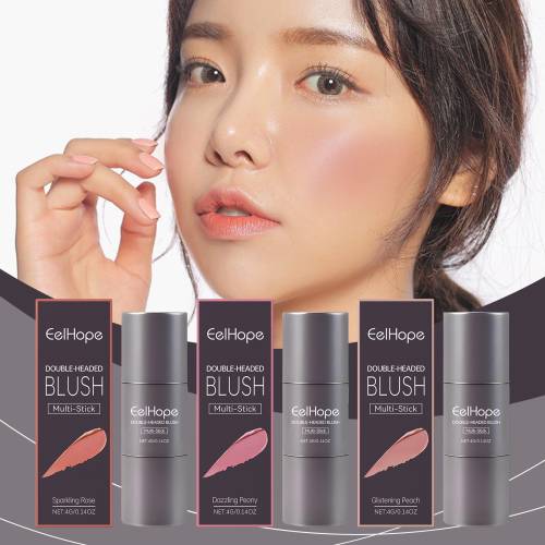 Dobbeltsidet blush stick