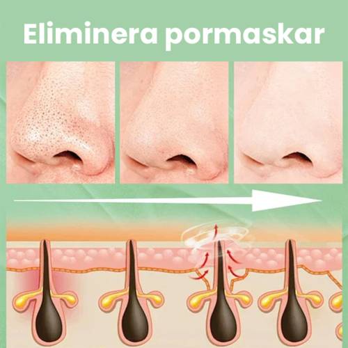 Grøn te rensemaske-stick med niacinamid