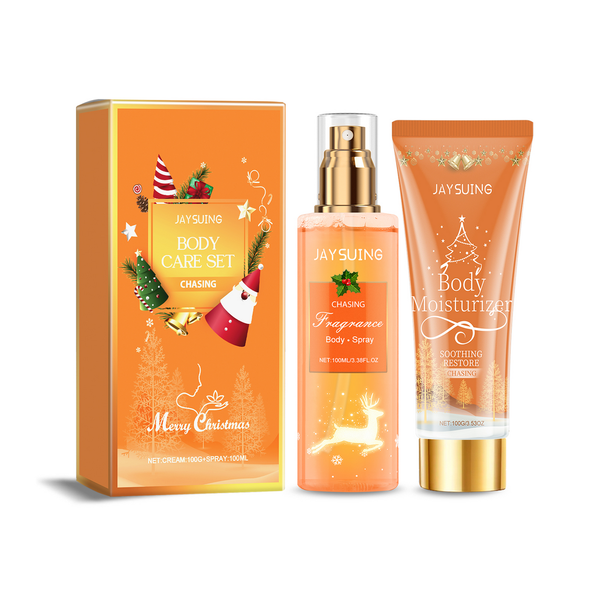 Jule-duftsæt: bodylotion og bodymist