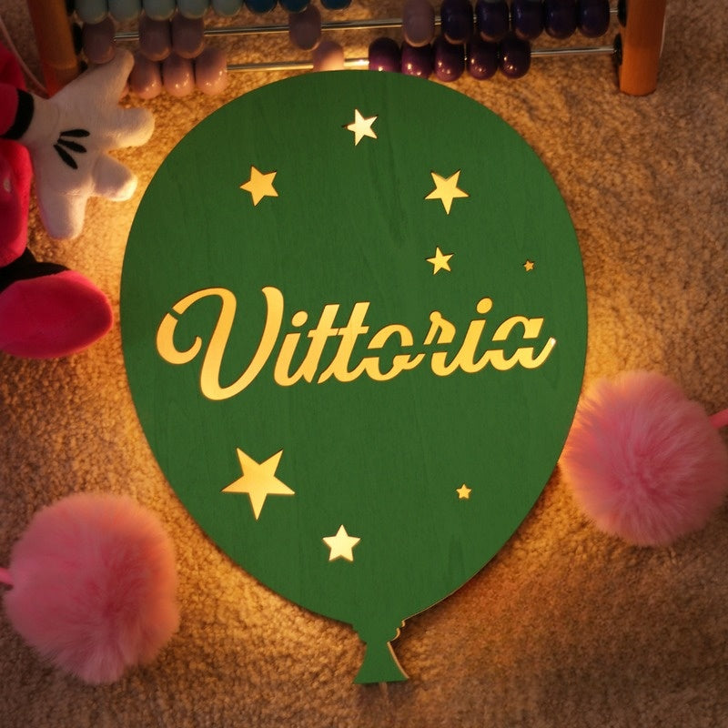 Ledsen™ BalloonLamp: Kreativ Personlig Ballon Nattelys
