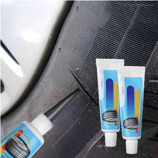 TireFix 1+1 GRATIS: Universel Multifunktionel Dækoverflade Repareringslim