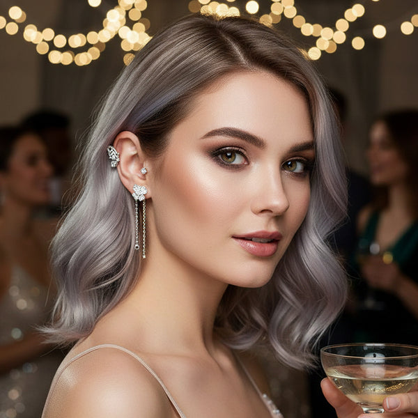 Jewelance™ EarCuffs 1+1 GRATIS: Luksus Mode Sommerfugl Zircon Kvast Øre Manchetter