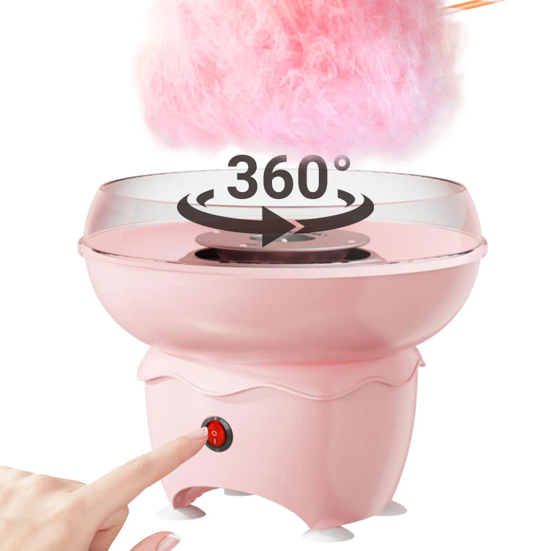 Globetrek° CandyCloud: Elektrisk Nem At Bruge Sød Behandling Cotton Candy Maker