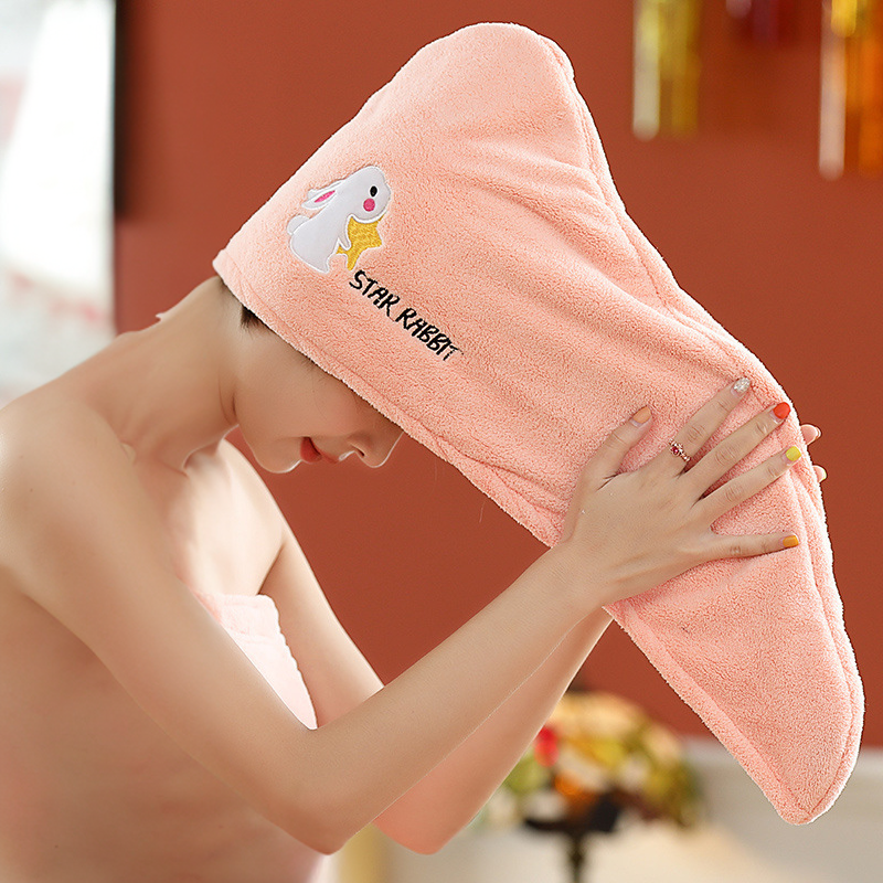 Icone™ HairTowel 1+1 GRATIS: Ultra-Blødt Hurtigtørrende Hårhåndklæde Til Nem Brusebad Pleje