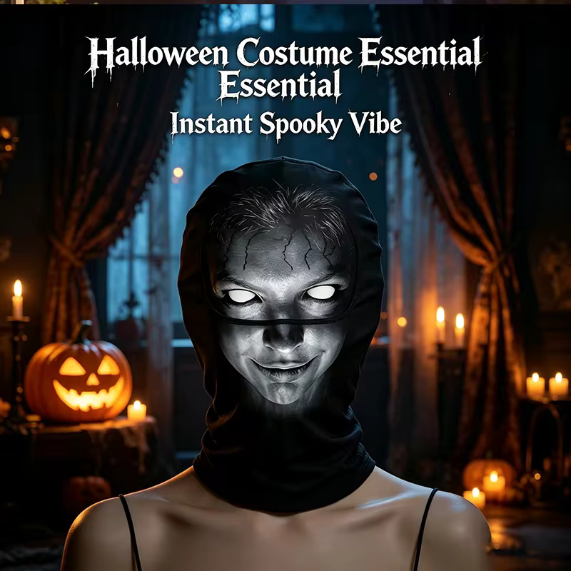 CreepyCover 2+2 GRATIS: Spooky Bilinteriør Hovedstøtte Creepy Cover