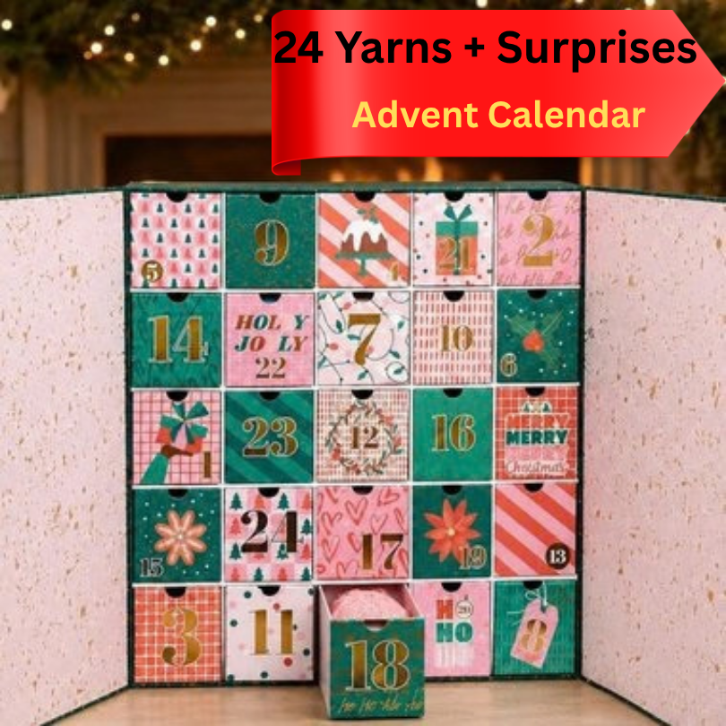CrochetCalendar: Hækling Adventskalender 24 Dage Med Kreative Juleoverraskelser