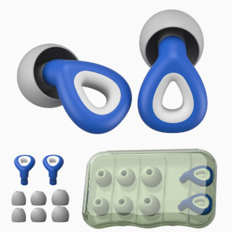 ReusableEarplugs™ 1+1 GRATIS: Komfortable Støjdæmpende Genanvendelige Ørepropper