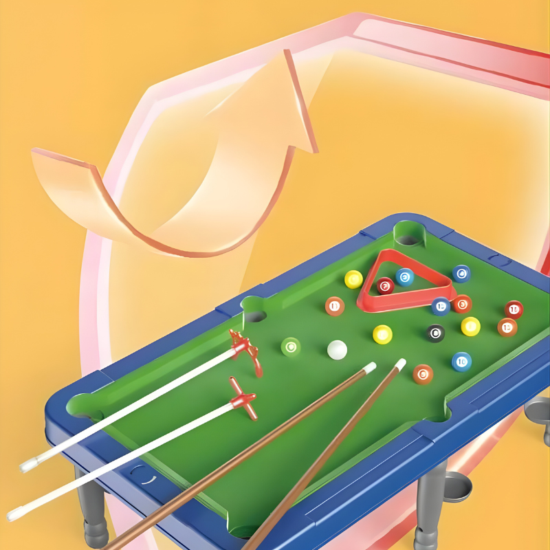 Kletshuts™ MiniArena: Ultimativt 6-I-1 Bærbart Mini Arena Underholdningsbræt