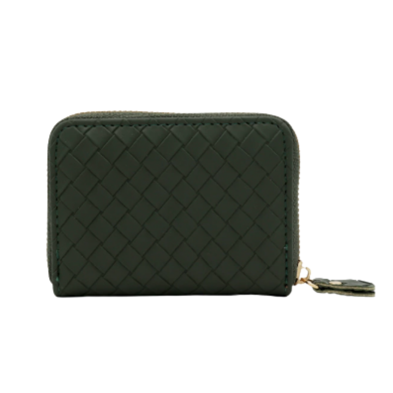 Icone™ WovenWallet - Minimalistisk Vævet Design Bilnøgle- Og Kortpung