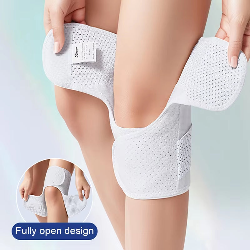 KneeGuard 1+1 GRATIS - Justerbar Knæbeskytter Kompression Støtte Og Beskyttelsessleeve