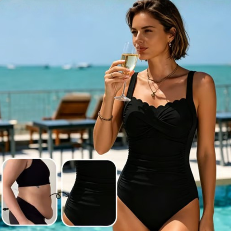 Icone™ ElegantSwimwear: Stilfuld Og Elegant Design Én Stykke Badetøj