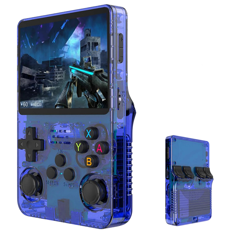 Kletshuts™ GameConsole: Genopladelig Klassisk Håndholdt Arkadespil Console