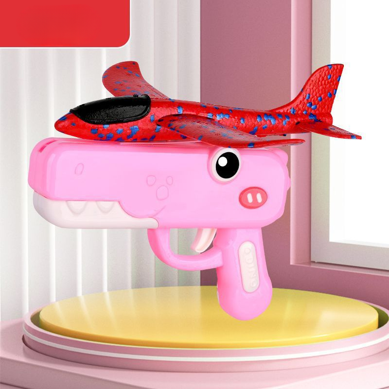 Kletshuts™ DinoBlaster: Dinosaur Flyvemaskine Launcher Børns Blaster Sjov Legetøj