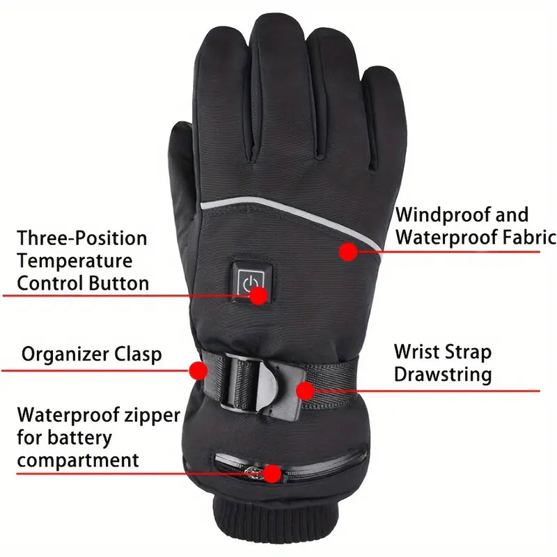Icone™ ThermalGloves: Vandtæt Vinter Hånd Varme Termiske Handsker