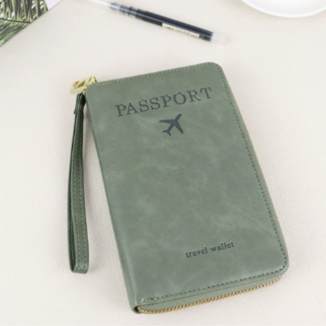 Icone™ TravelWallet 1+1 GRATIS: Alt I Én Pasholder Og Rejsetegnebog