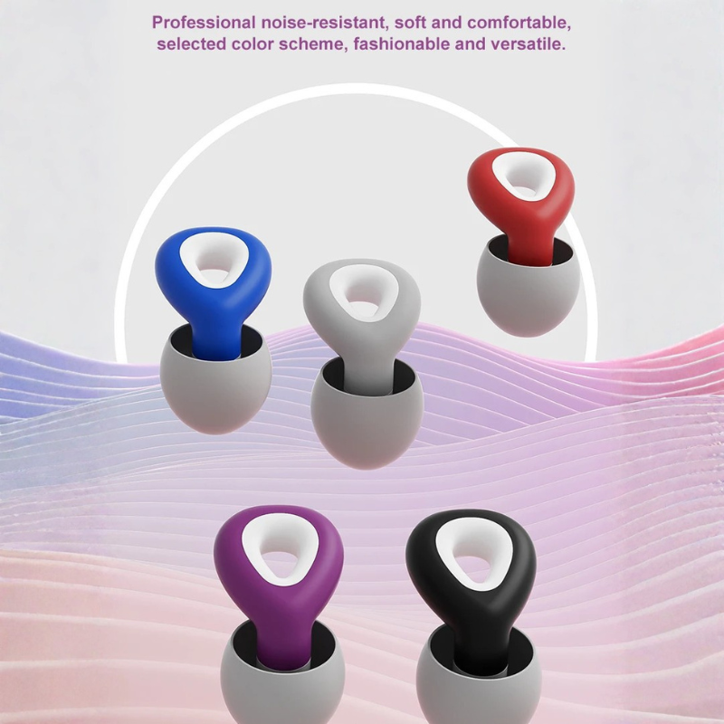 ReusableEarplugs™ 1+1 GRATIS: Komfortable Støjdæmpende Genanvendelige Ørepropper