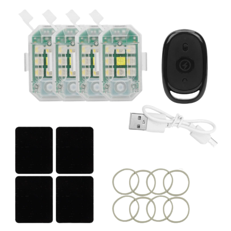 Ledsen™ FlashingLight: Trådløs Fjernstyret LED Blinkende Lys