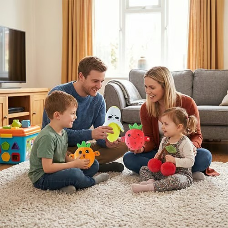 Kletshuts™ MusicPlushie: Sjovt Engagerende Interaktiv Musik Plush Legetøj