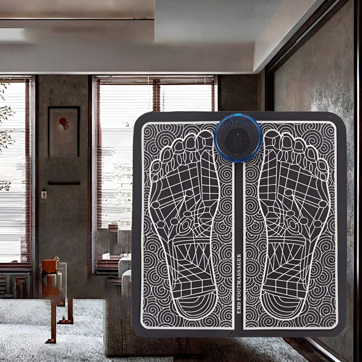 FeetRelief 1+1 GRATIS: Smart EMS Puls Fod Lindring Cirkulation Massage Pad
