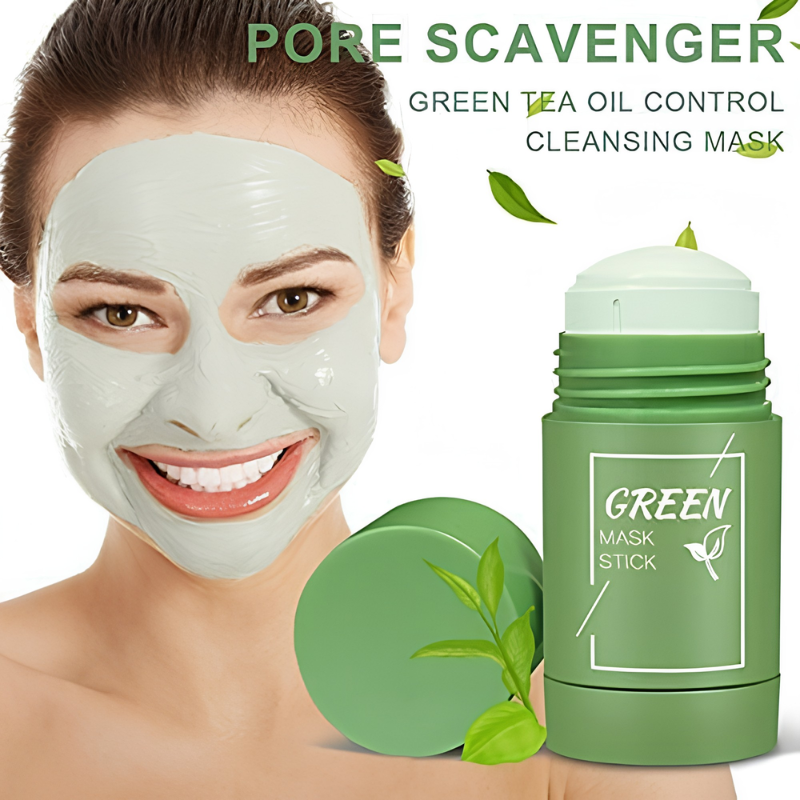 FacialMask 1+1 GRATIS: Rulle Stok Ansigtsrensende Muddermaske