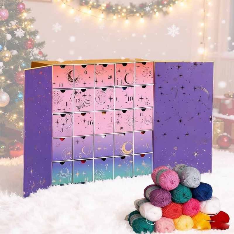 CrochetCalendar: Hækling Adventskalender 24 Dage Med Kreative Juleoverraskelser