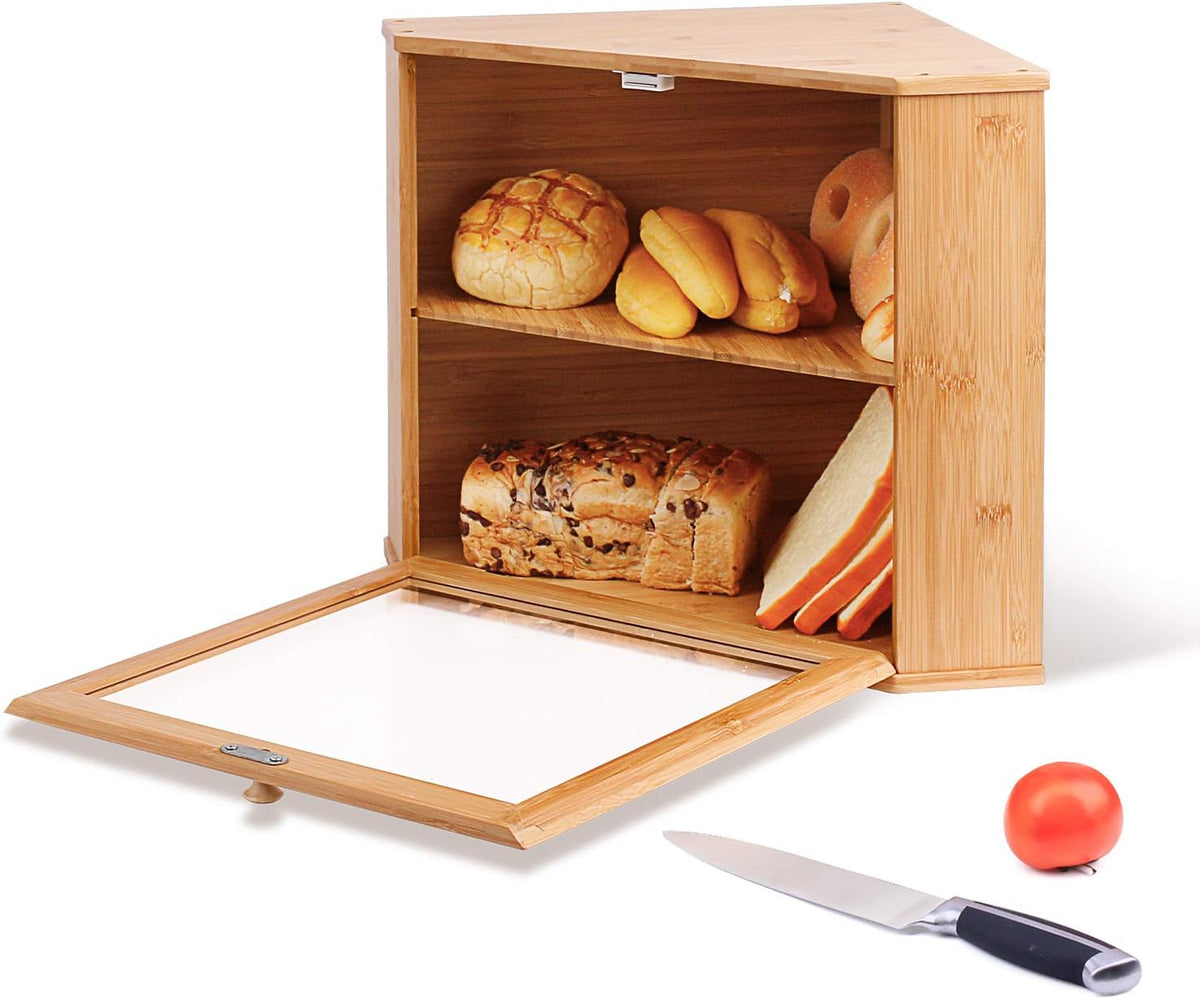 UltiFurni® CornerCabinet: Pladsbesparende Smart Pantry Opbevarings Hjørneskab