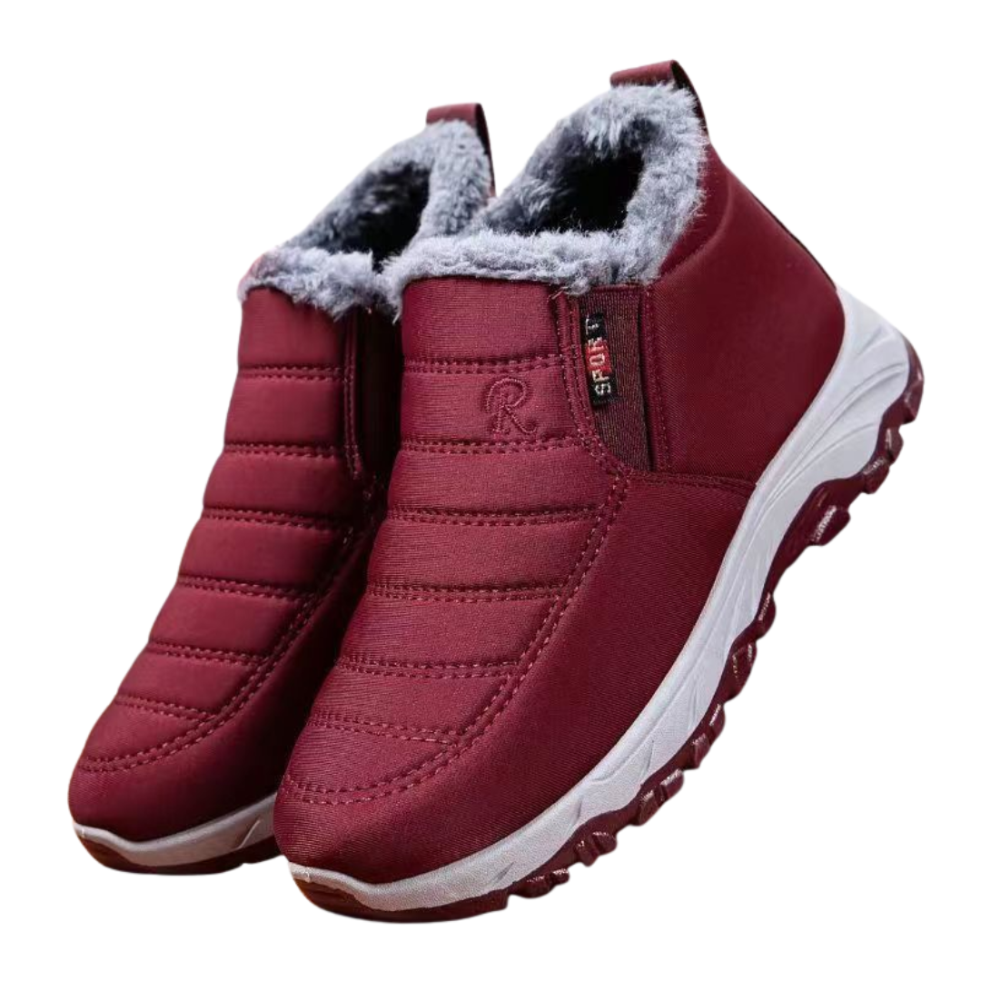 Happy™ WinterBoots:  Mænd Og Kvinder Let Smutte-På Fleece Forede Vinter Støvler