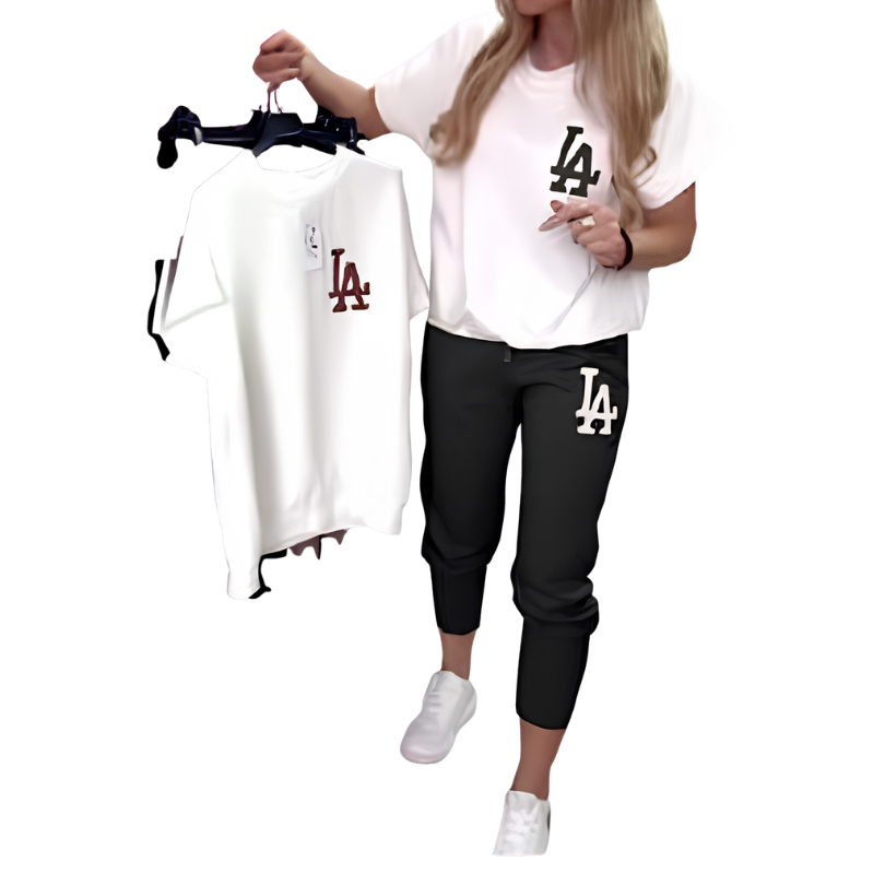 Icone™ ComfyOutfit: Afslappet Blød Åndbar Daglig Komfort Stilfuldt Outfit Sæt