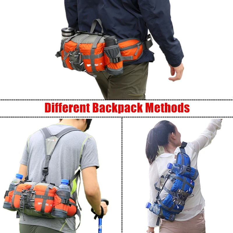 Icone™ AdventureBag: Multifunktionel Udendørs Eventyr Gear Taske