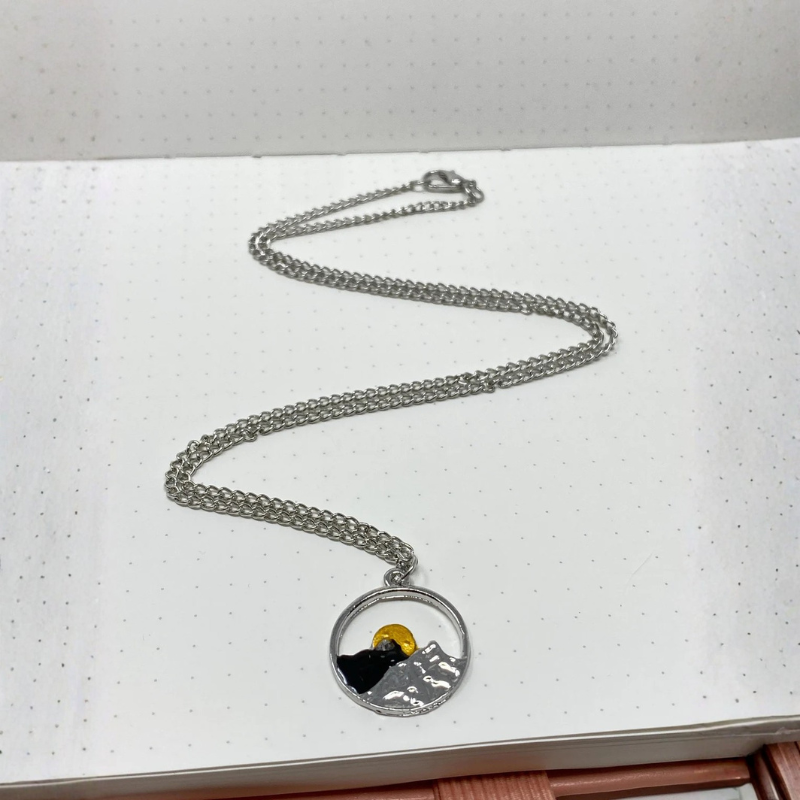 Jewelance™ MountainNecklace 1+1 GRATIS: Mode Klassisk Bjerg Vedhæng Halskæde