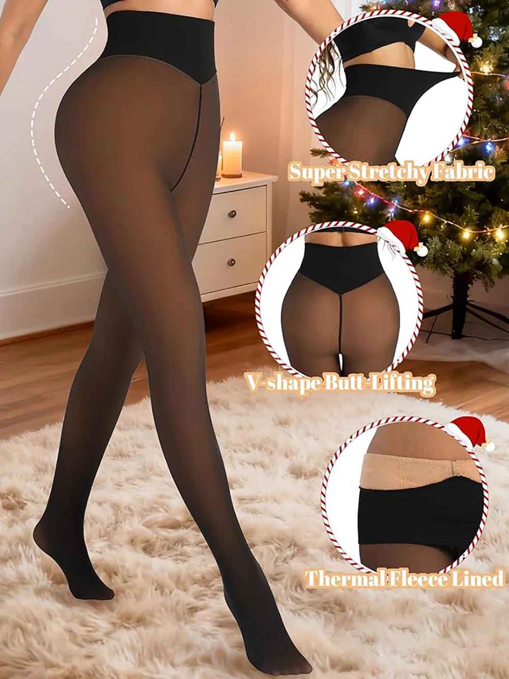 Icone™ PremiumLeggings: Højkvalitets Fuld Dækning Formende Støtte Premium Leggings