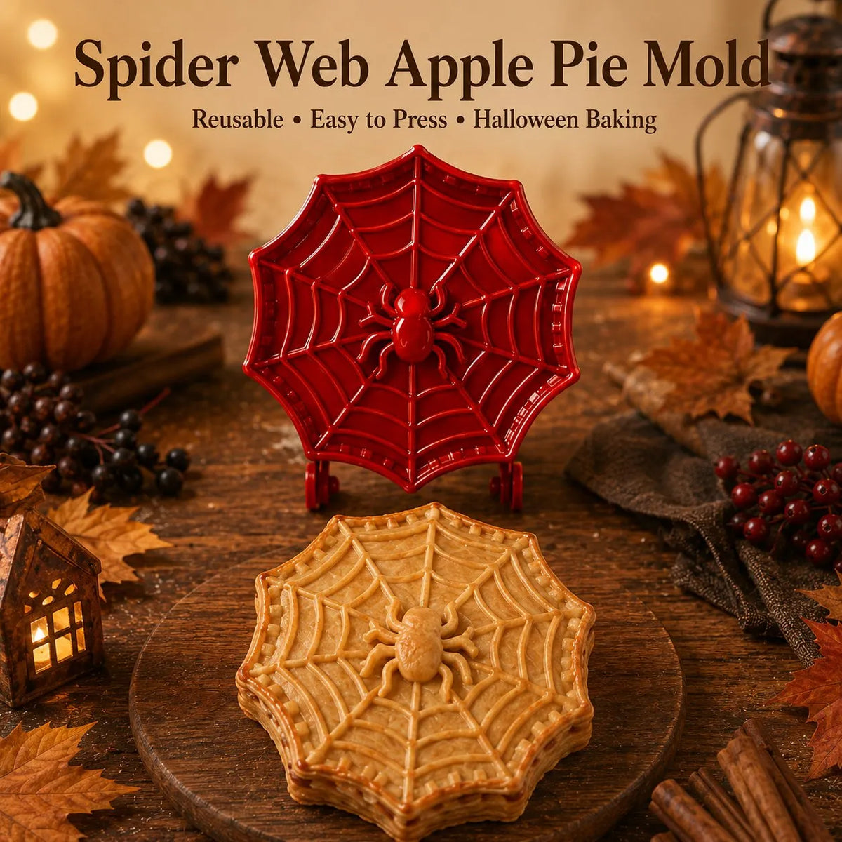 Globetrek° HalloweenMold 2+2 GRATIS - Halloween Mini Hånd Pie Form Sæt