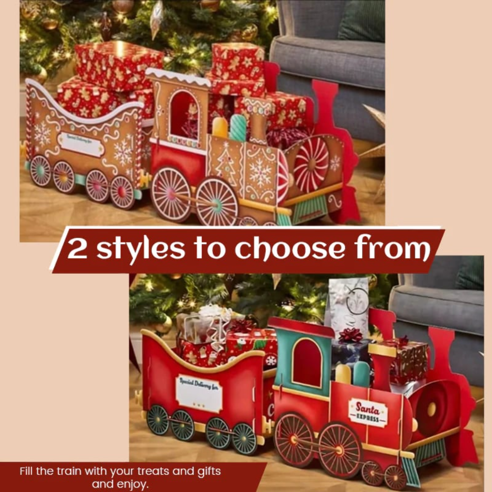 GiftTrain™ - Personliggjort Magi Jul Gave Tog Dekoration