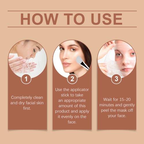 Kollagen peel-off ansigtsmaske