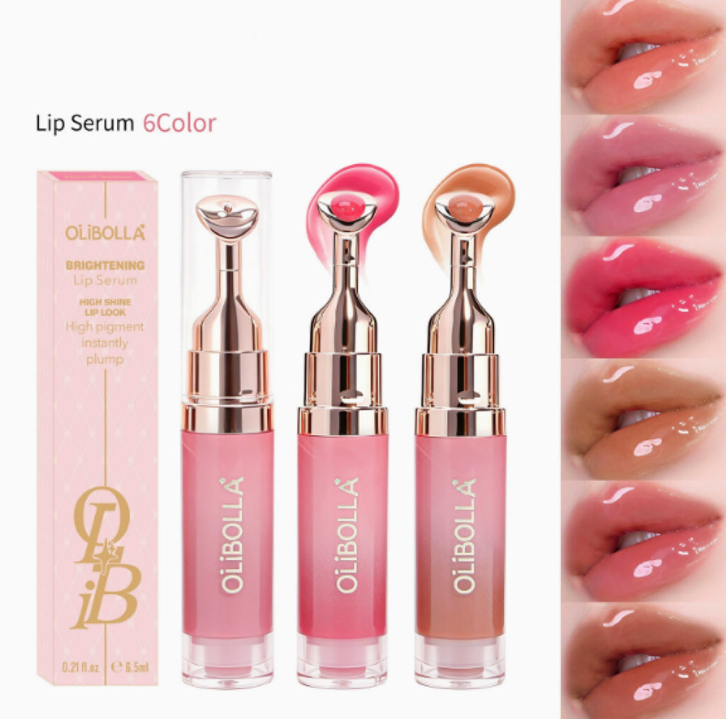 Volumen-lipgloss med kølende metalspids