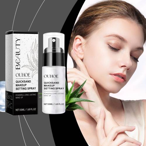 Shimmer setting spray med aloe og hyaluronsyre