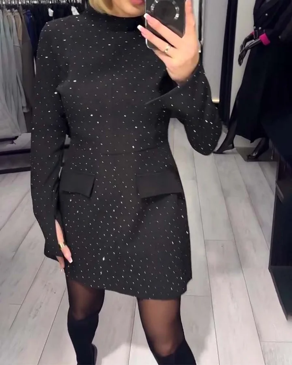 Icone™ LuxuryDress - Alsidige Alle-Sæson A-Linje Elegant Luksuskjole