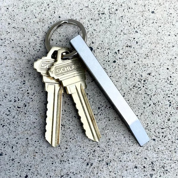 MiniPrybar 1+1 GRATIS: Holdbar Multifunktionel Mini Prybar Nøglering