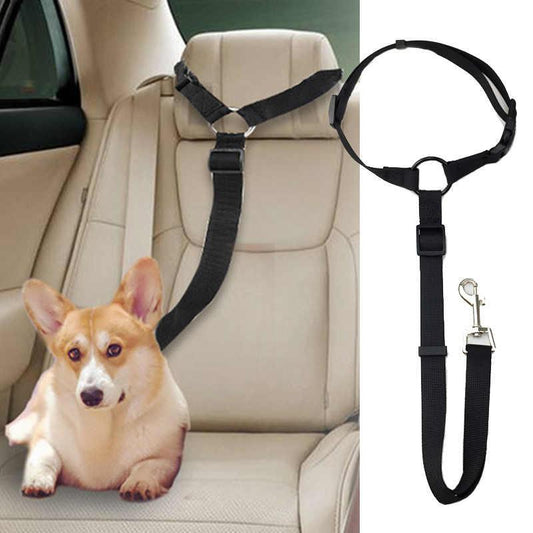 DogCatFri™ CarLeash 1+1 GRATIS: Justerbar Sikkerhed Kæledyr Autostol Snor