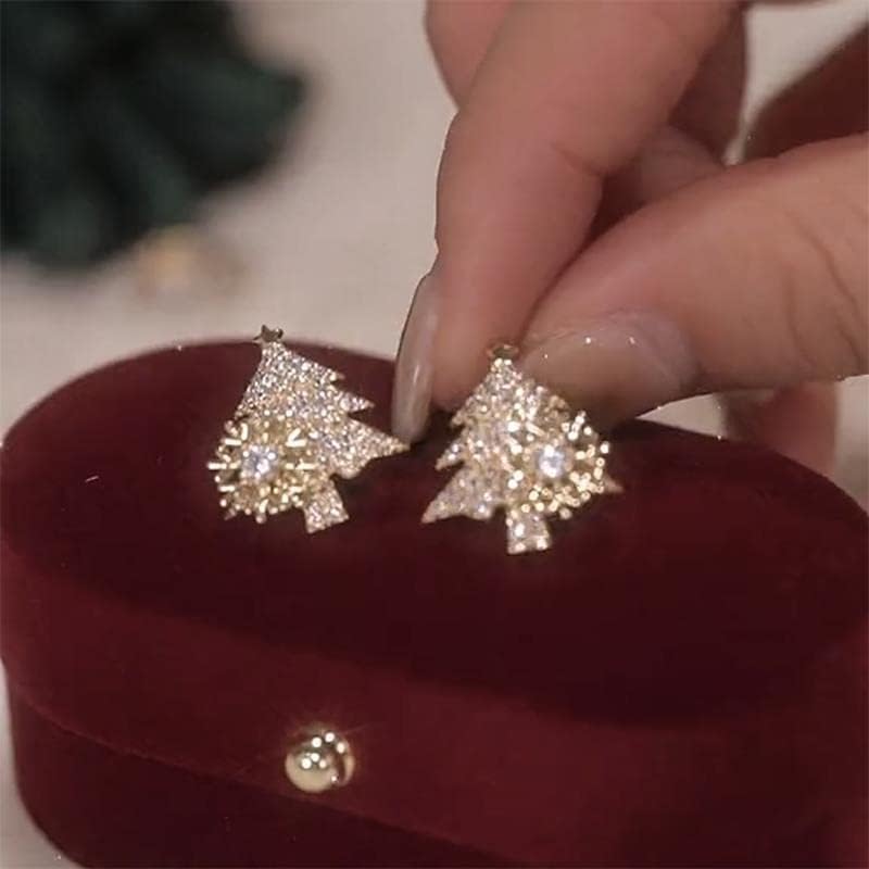 Jewelance™ SnowflakeEarrings 1+1 GRATIS - Elegant Jule Rotérbar Snefnug Mode Øreringe