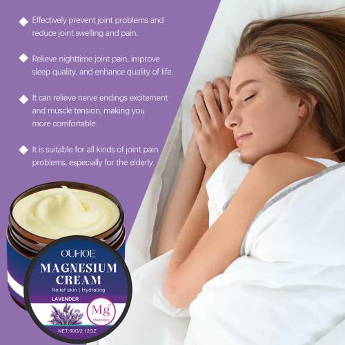 Lavendel magnesium massagecreme
