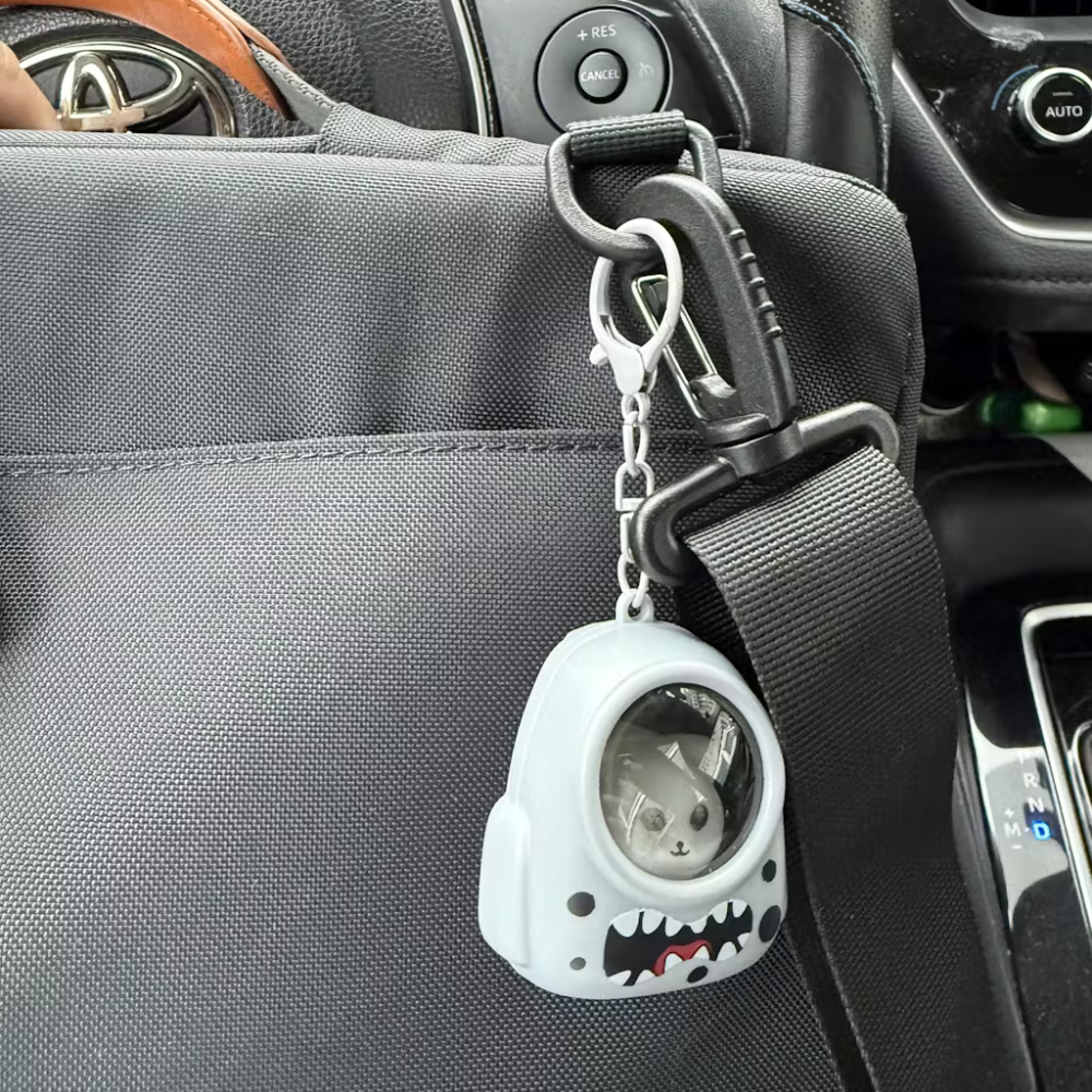 AstronautKeychain 1+1 GRATIS: Glødende Sødt Astronaut Dyr Nøglekæde
