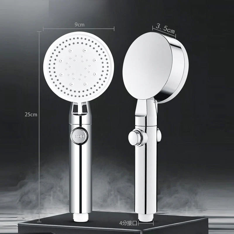 Borhe® PressureShower - 5 i 1 Højt Tryk Bruser Hoved