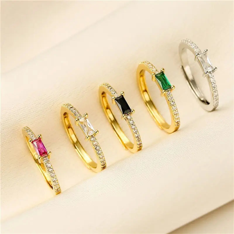 Jewelance™ MemorialRing - Personlig Fødselssten Graveret Mode Mindering