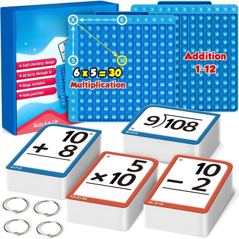 Kletshuts™ MathKit: Interaktivt Matematik Læringssæt Sjovt Uddannelsessæt