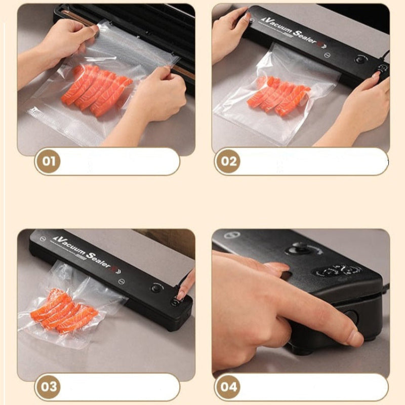 Globetrek° VacuumSealer: Automatisk Vakuum Sealer Mad Emballage Maskine