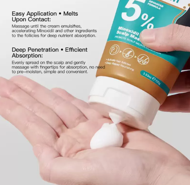 Keratin hovedbundsmassagecreme, forfriskende