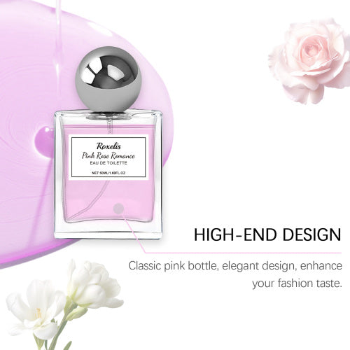 Lyserød rose parfume med lavendel og patchouli