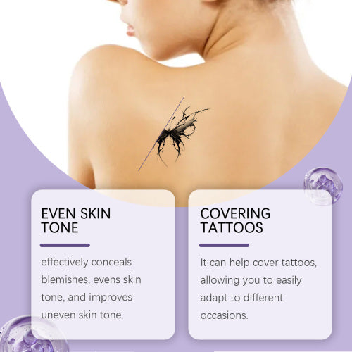 Langtidsholdbar body concealer